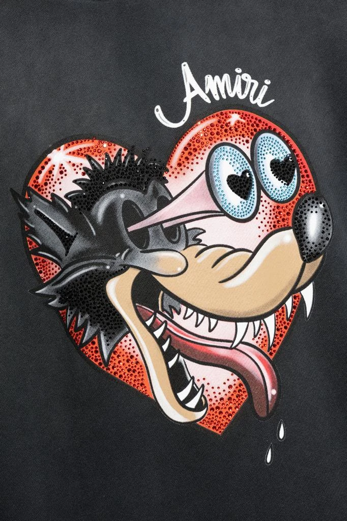 AMIRI Amiri Graphic Printed Crewneck Sweatshirt 4