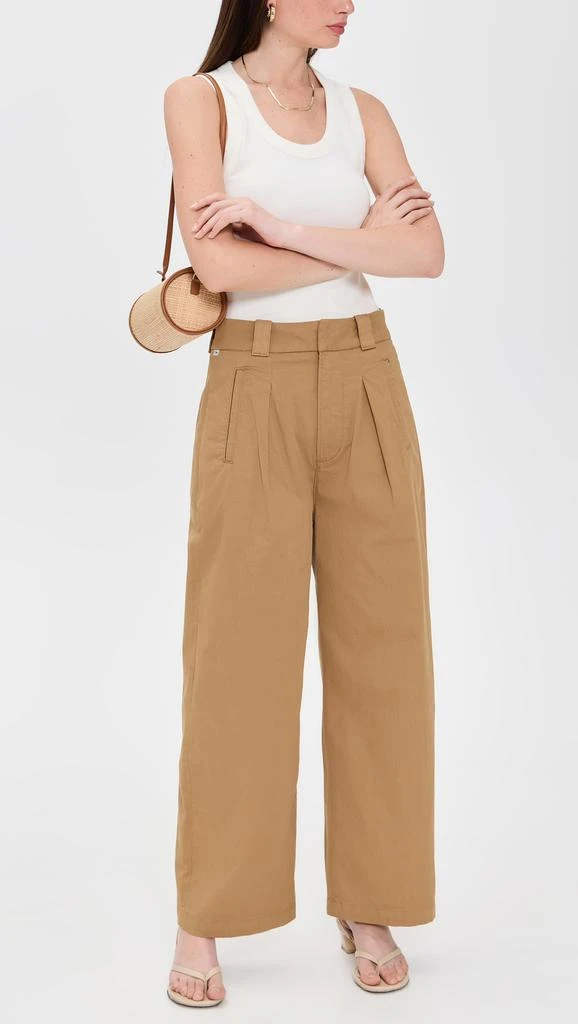Citizens of Humanity Cara Cropped Pleated Trousers 4