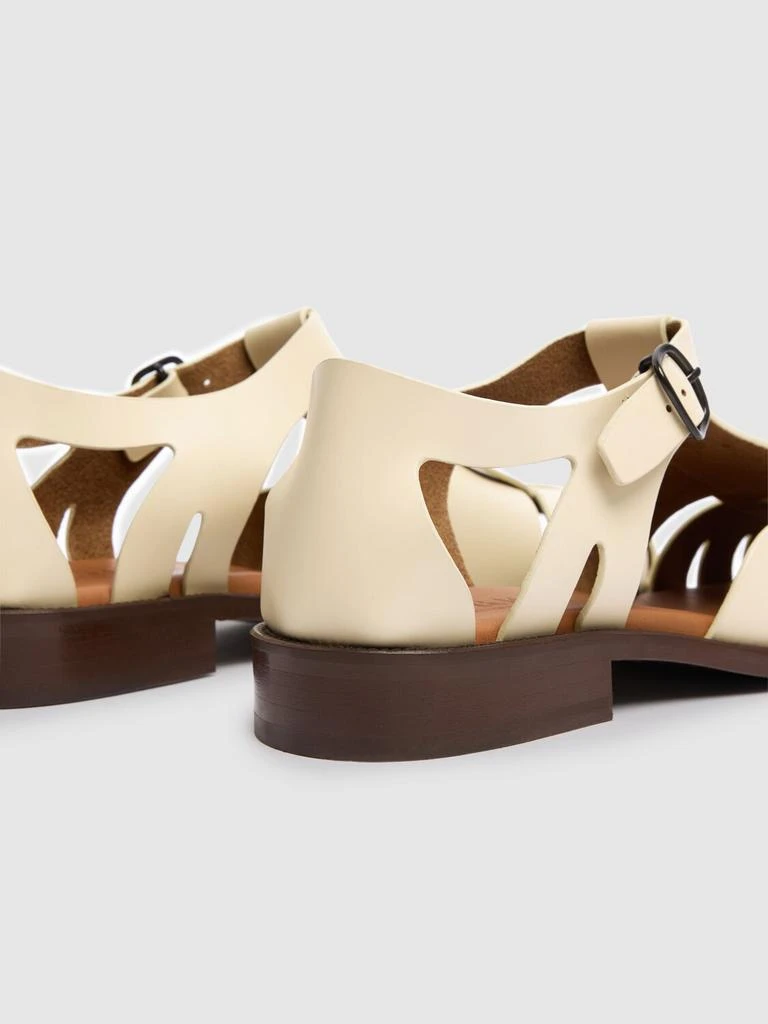 Hereu 20mm Pesca Leather Sandals 3