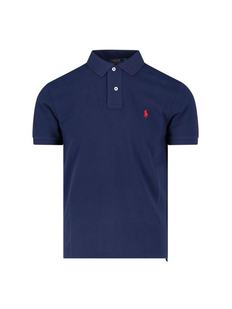 Ralph Lauren Blue Polo Shirt With Logo Polo Ralph Lauren