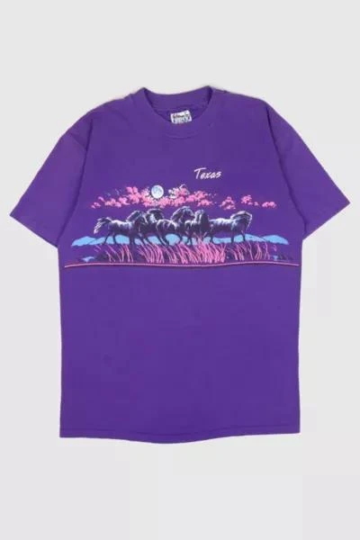 Urban Outfitters Vintage Texas Horses Tee 1