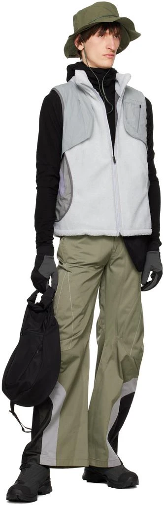 FFFPOSTALSERVICE SSENSE Exclusive Khaki Articulated Waistbag V1 Trousers 4