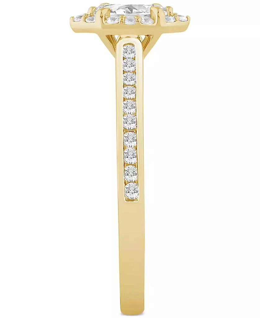 Macy's Diamond Marquise Halo Engagement Ring (1/2 ct. t.w.) in 14k Gold 3