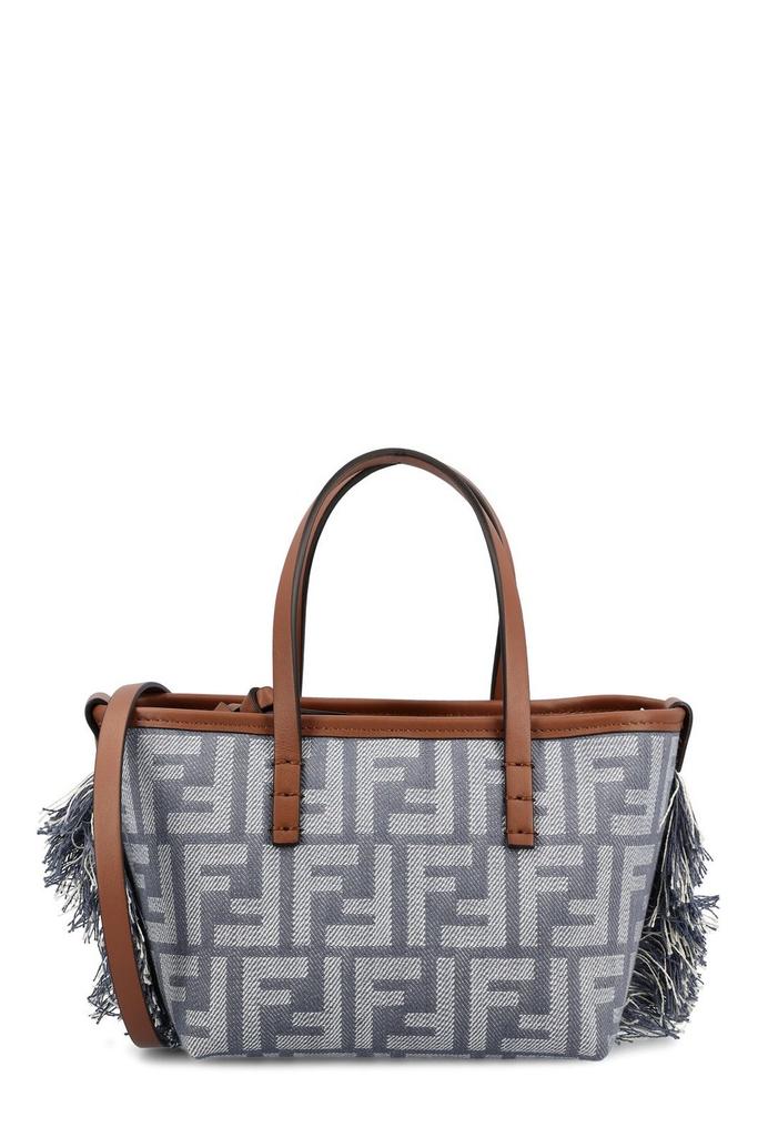 Fendi Fendi Roll FF Jacquard Mini Tote Bag - Tote Bags