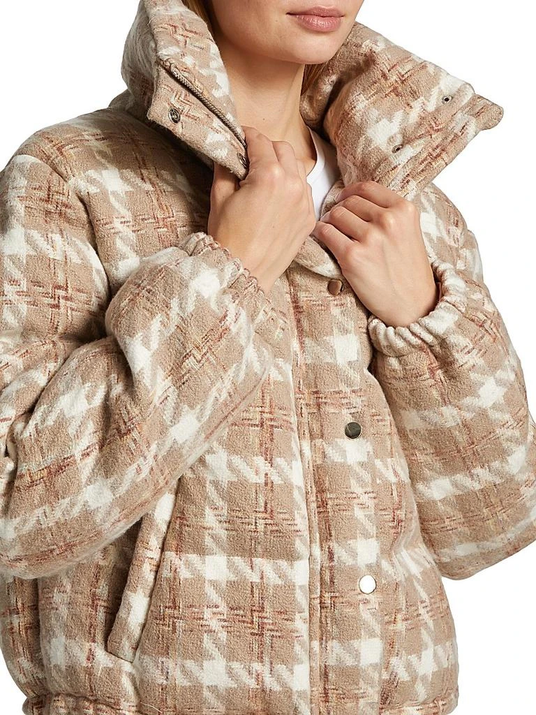 En Saison Arlo Check Puffer Jacket 6