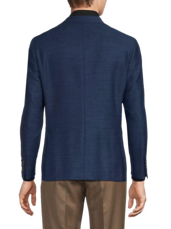 Jack Victor Morton Textured Wool-Blend Sportcoat