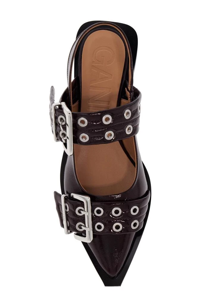 Ganni Ganni Slingback Flats 2
