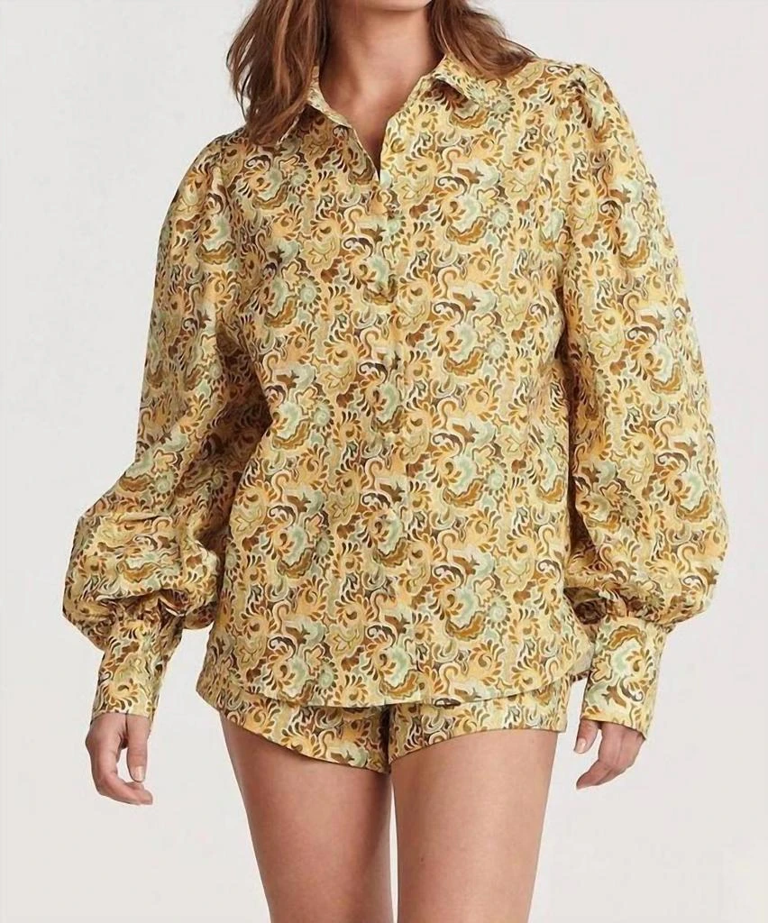 Charlie Holiday Harper Shirt In Multi 1