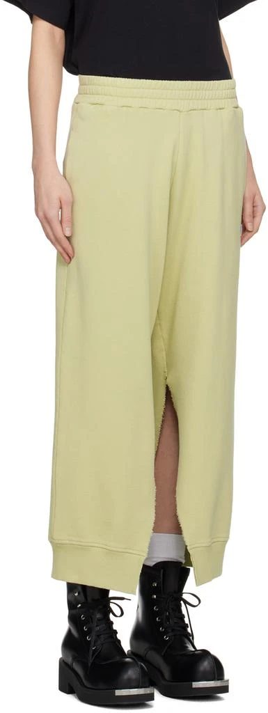 MM6 Green Vented Sweatpants 2
