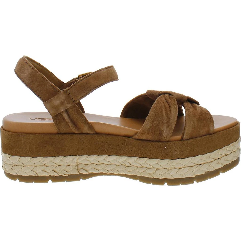 UGG NEUSCH Womens Leather Open Toe Ankle Strap 3