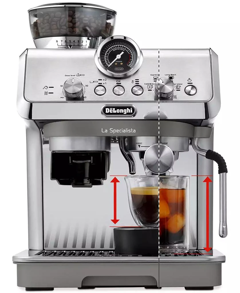 De'Longhi La Specialista Arte Evo Espresso Machine with Cold Brew 6