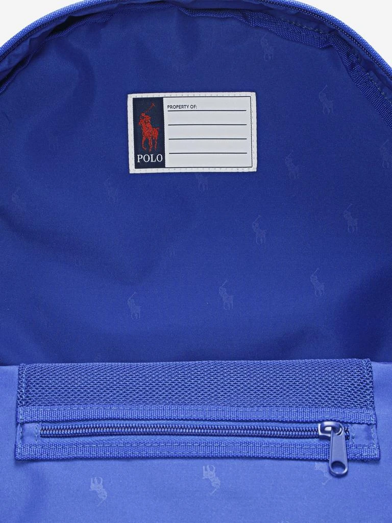 Ralph Lauren Ralph Lauren Boys Big PP and Banner Backpack in Blue (46cm) 5