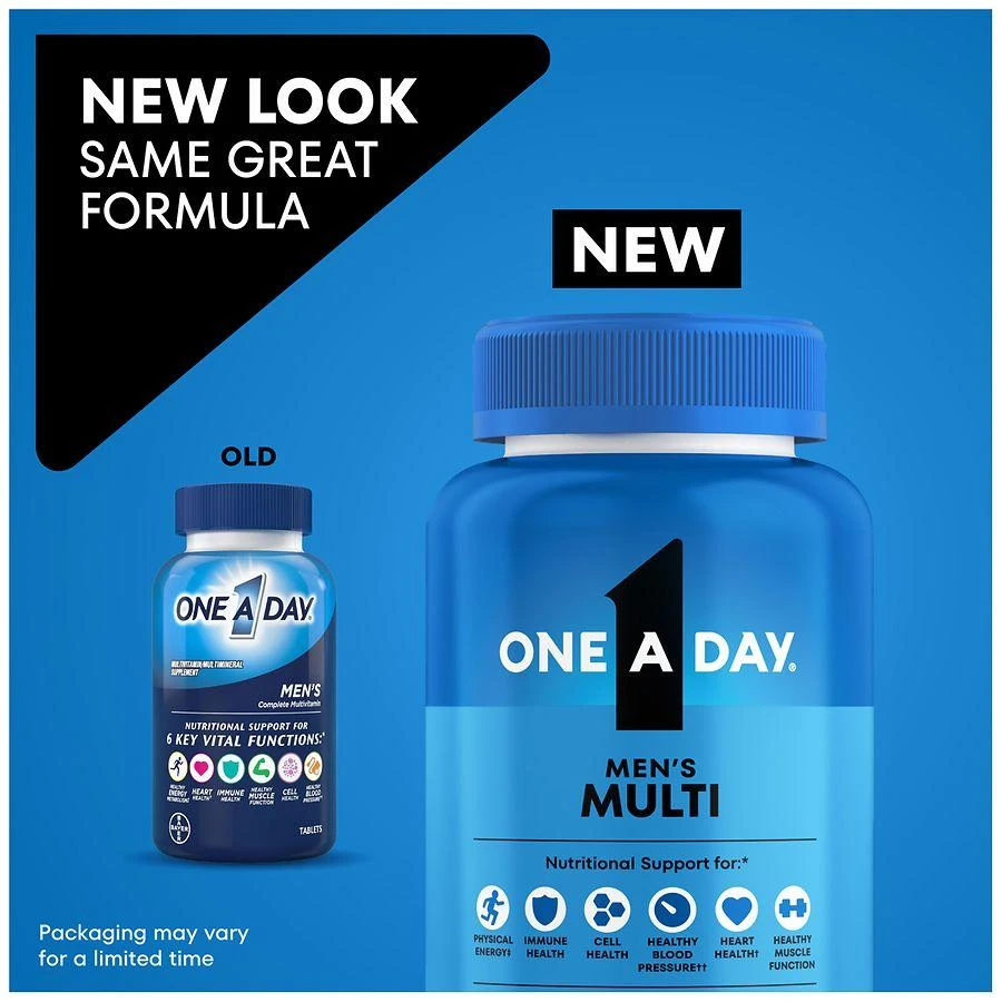 One A Day Men's Complete Multivitamin Tablets 6