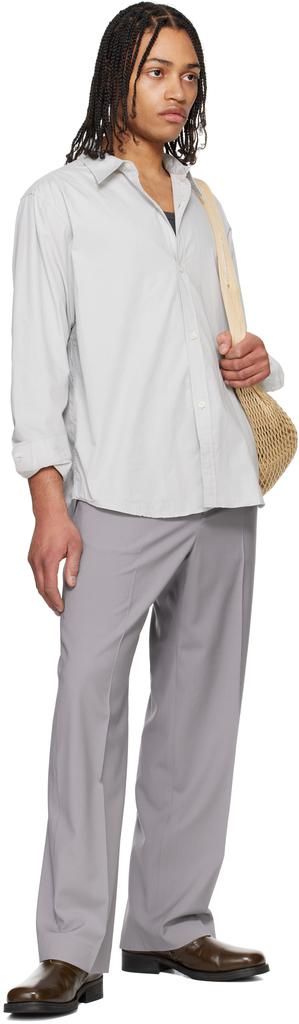 mfpen Gray Evening Shirt - Shirts - Save Extra 10% OFF