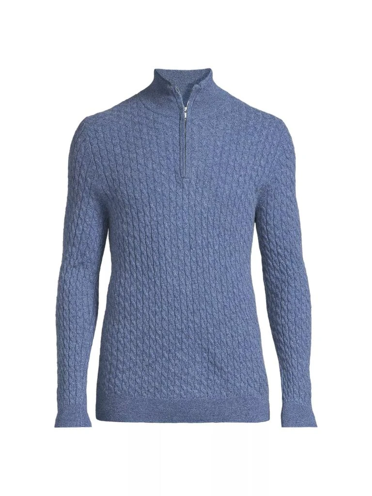 REISS Richmond Cashmere Zip Sweater 1