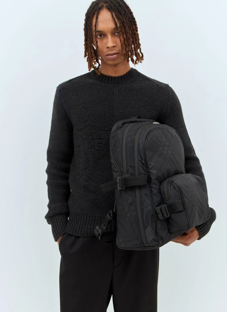 Burberry Check Jacquard Backpack 1