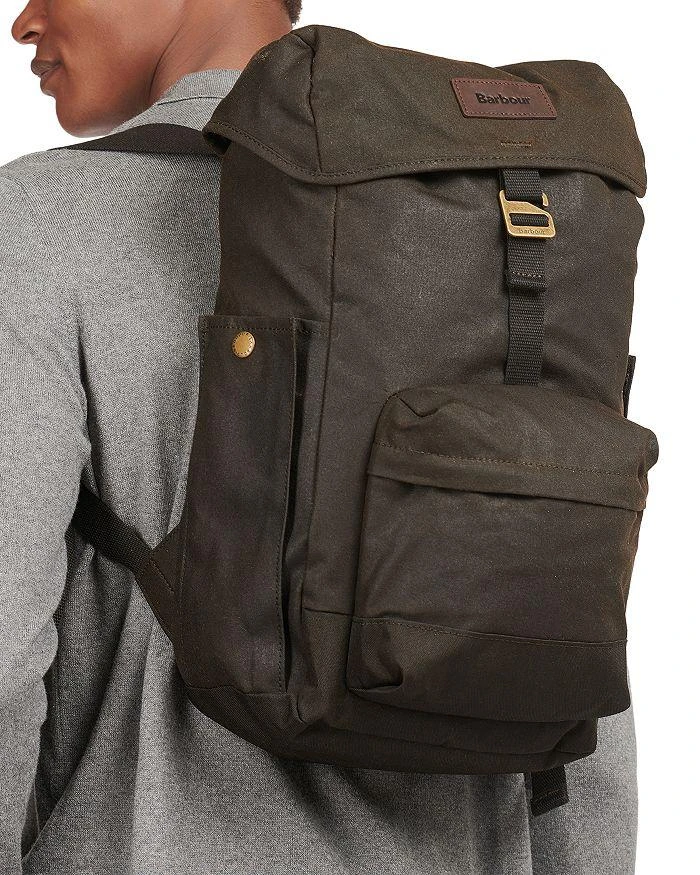 Barbour Essential Wax Backpack 2