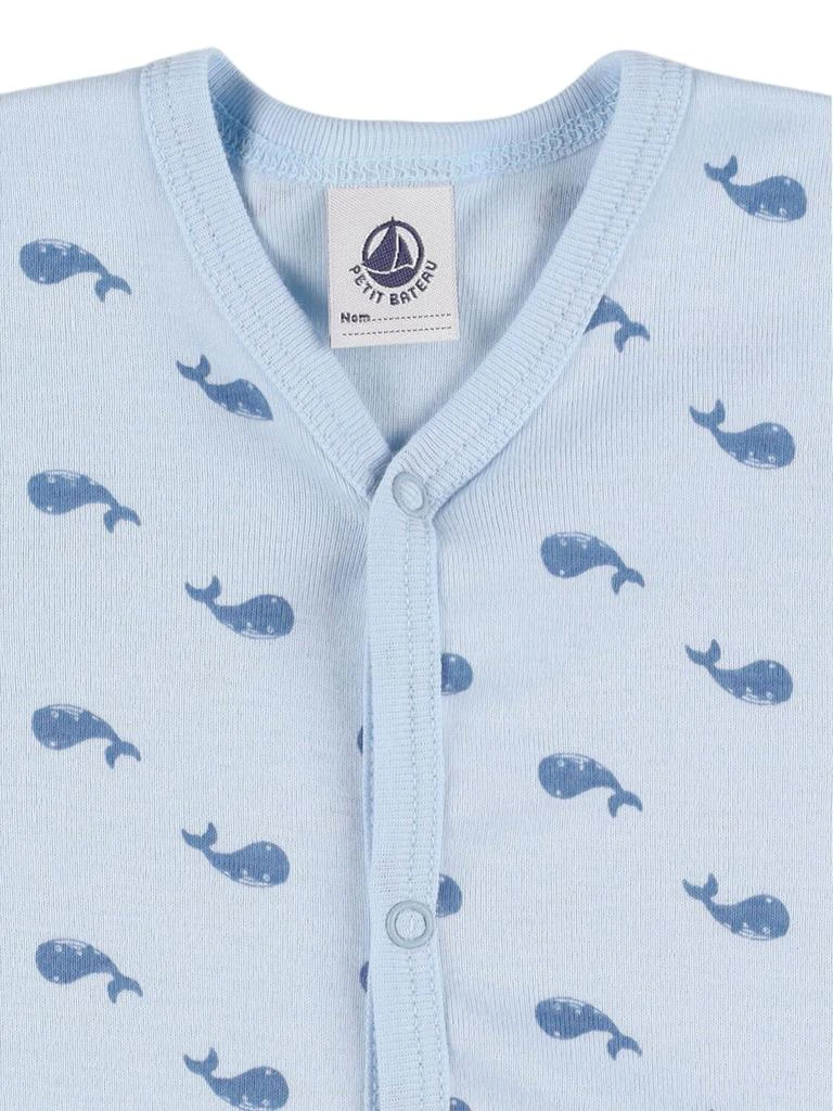 PETIT BATEAU Set Of 2 Cotton Jersey Rompers 1