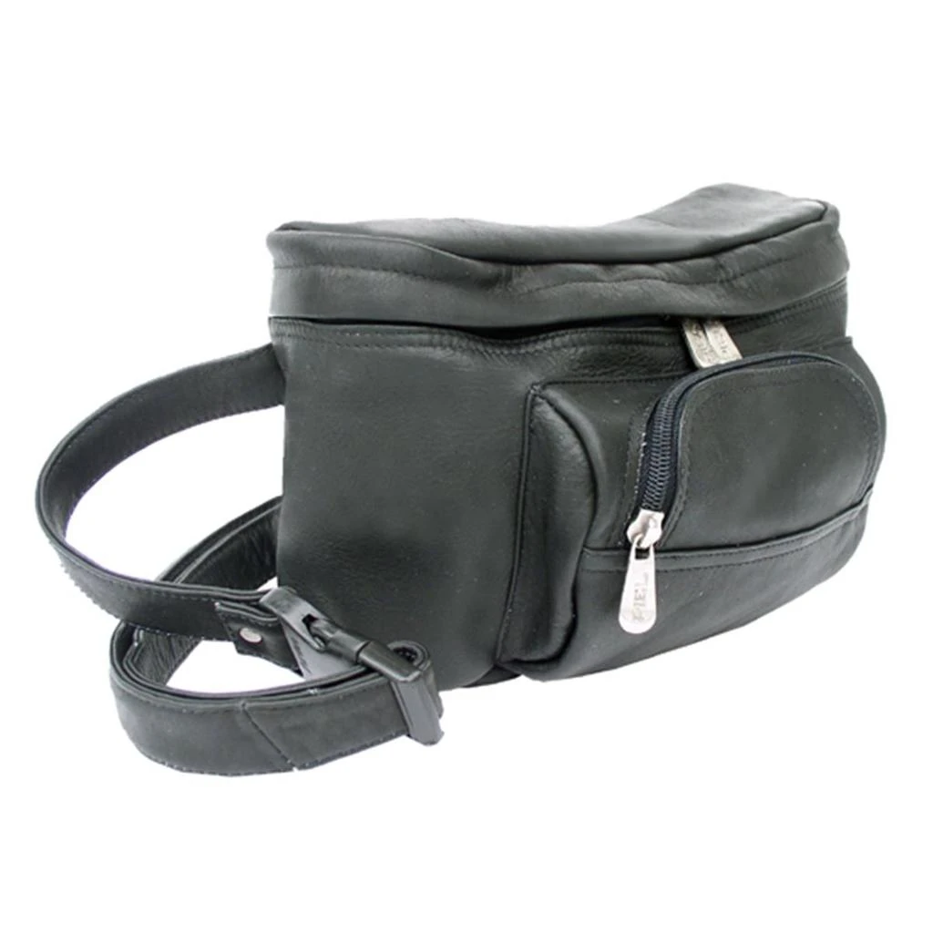 Piel 9903-BLK XX Large Carry All Waist Bag - Black