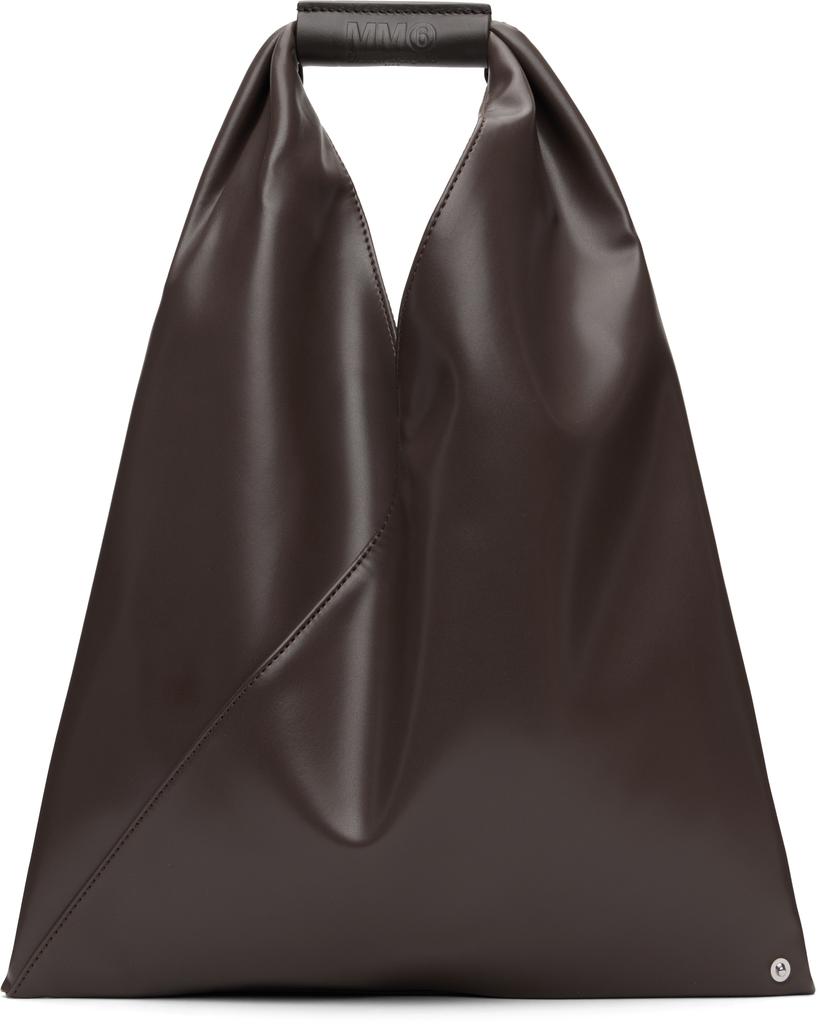 MM6 Brown Triangle Classic Small Tote
