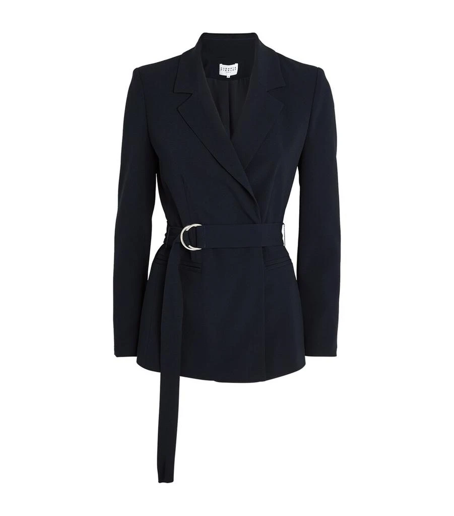 Long Double Breasted Wool Coat 3969