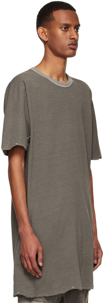 Boris Bidjan Saberi SSENSE Exclusive Gray Cotton T-Shirt