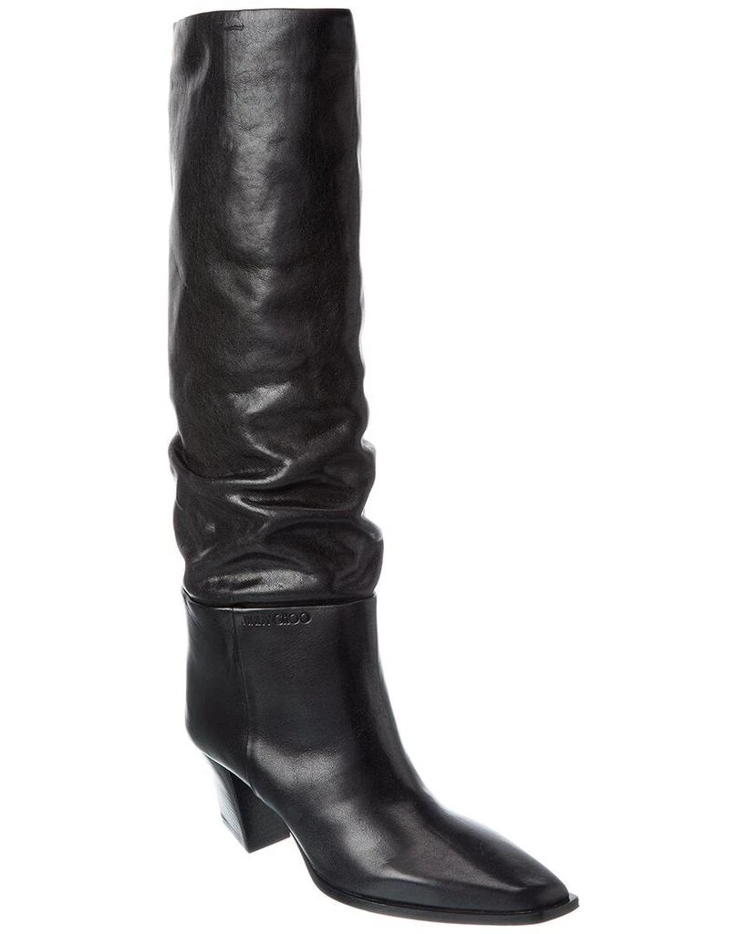 Jimmy Choo Hart 60 Leather Knee-High Boot 1