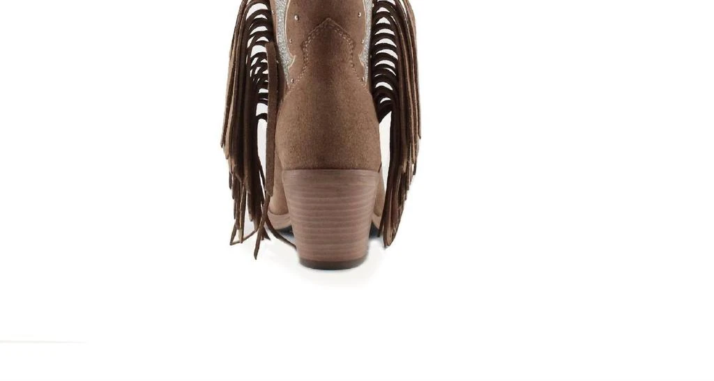 Buck & Brana Women’S Morgan Western Leather Boots In Camel 5