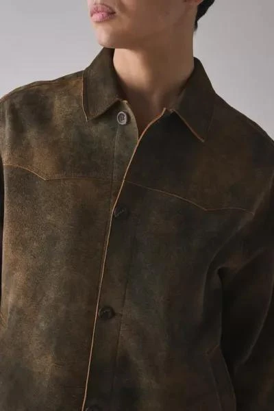 Wax London Wax London Fen Suede Jacket 4