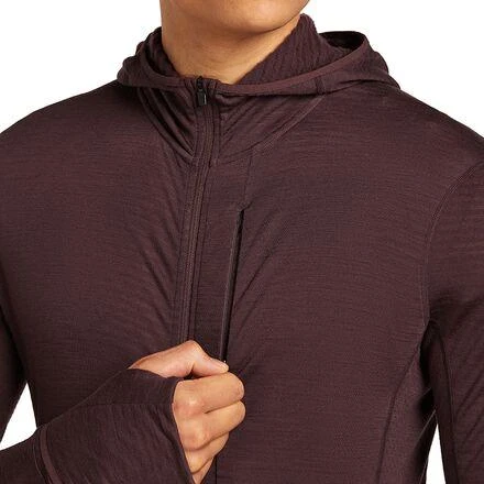 Icebreaker Merino Blend 200 RealFleece Descender LS Zip Hoodie - Men's 4