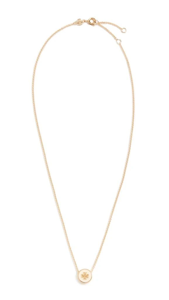 Tory Burch Tory Burch Women
s Icon Enamel Pendant Necklace
