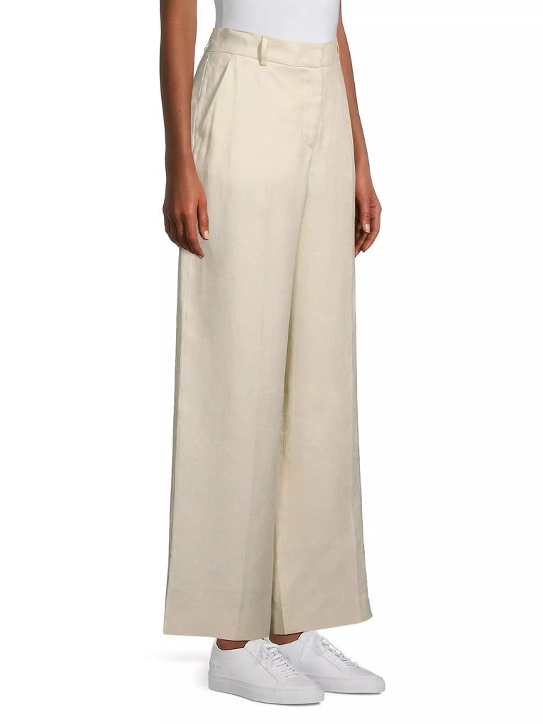 Weekend Max Mara Malizia Linen Wide-Leg Trousers 4