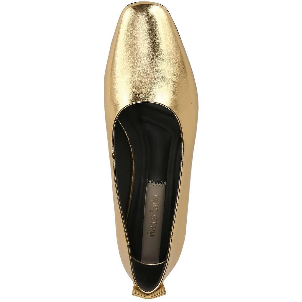 Franco Sarto Vana Womens Leather Slip On Ballet Flats 3