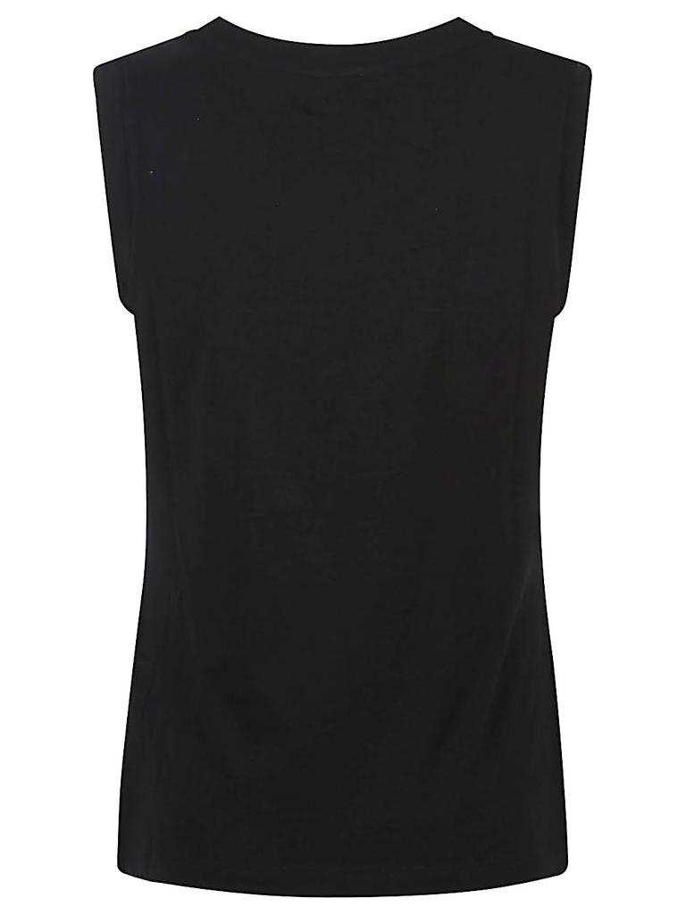 Emporio Armani EMPORIO ARMANI - Logo Cotton Tank Top