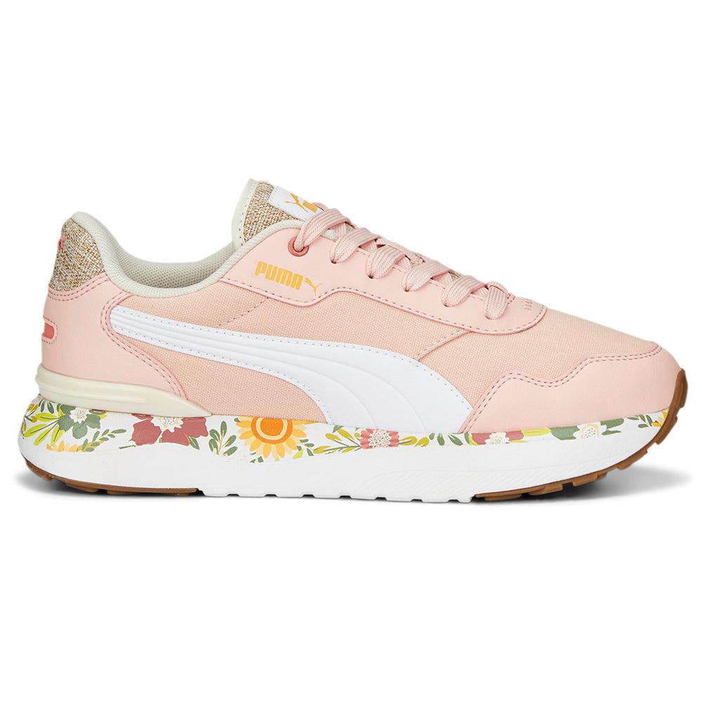 Puma R78 Voyage Wild Garden Floral Lace Up Sneakers