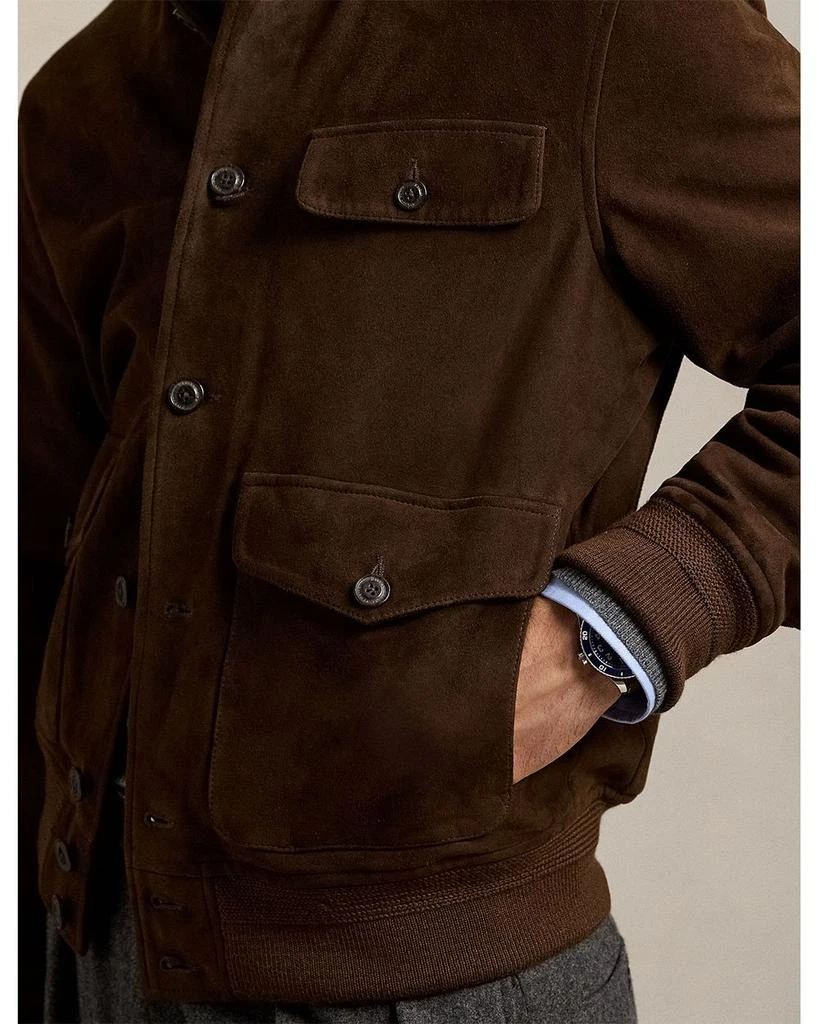 Ralph Lauren Suede Utility Jacket 5