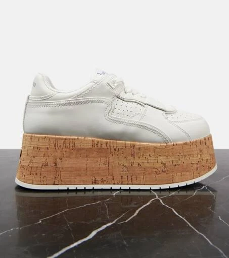 Valentino Freedots XL leather platform sneakers 5