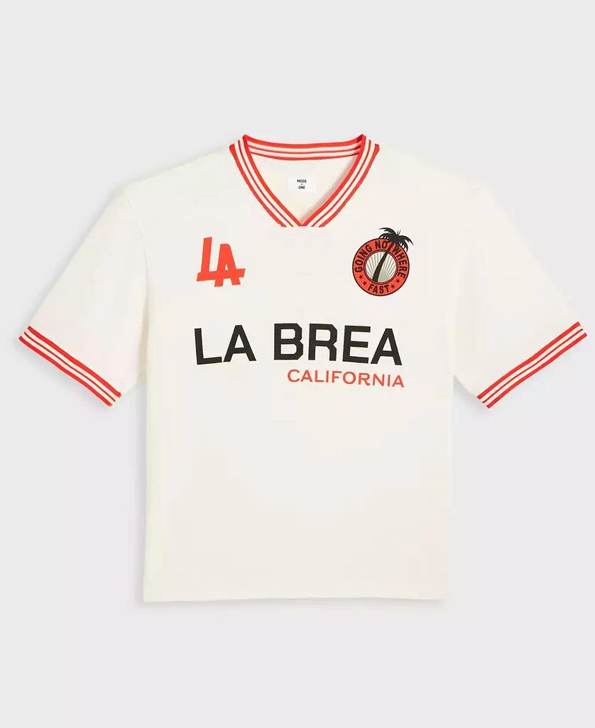 Mode of One Men's La Brea Relaxed Fit Short Sleeve Logo Jersey 6