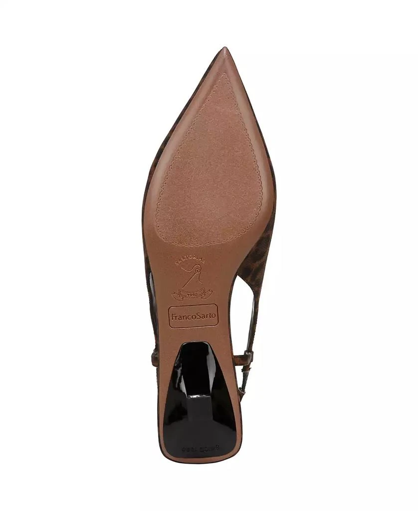 Franco Sarto Women's Palmira Pointed Toe Slingback Pumps 5