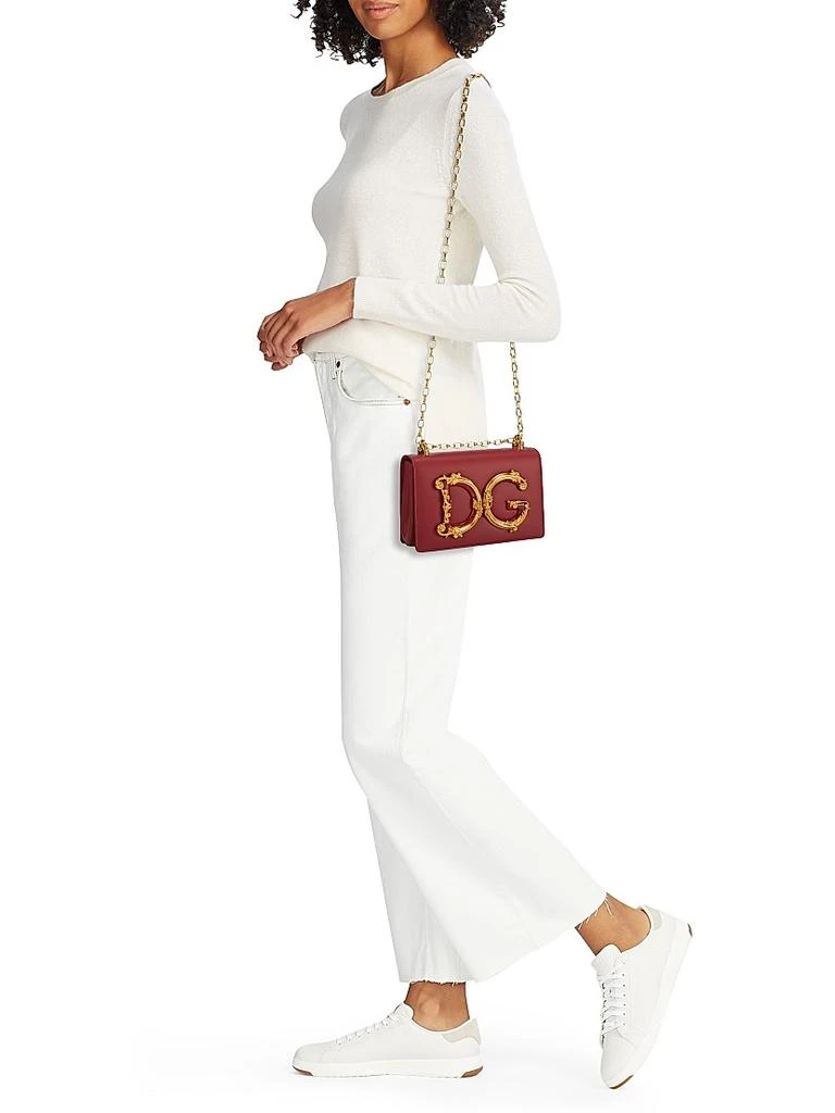 Dolce & Gabbana D&G Girls Leather Shoulder Bag 2