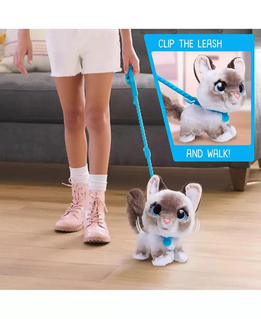 FurReal Friends Wag-A-Lots Kitty Interactive Toy, 8" Walking Plush Cat with Sounds 7