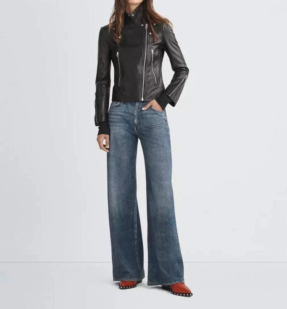 Rag & Bone Miramar Sofie Wide Leg Jean In Kimber Wash 1