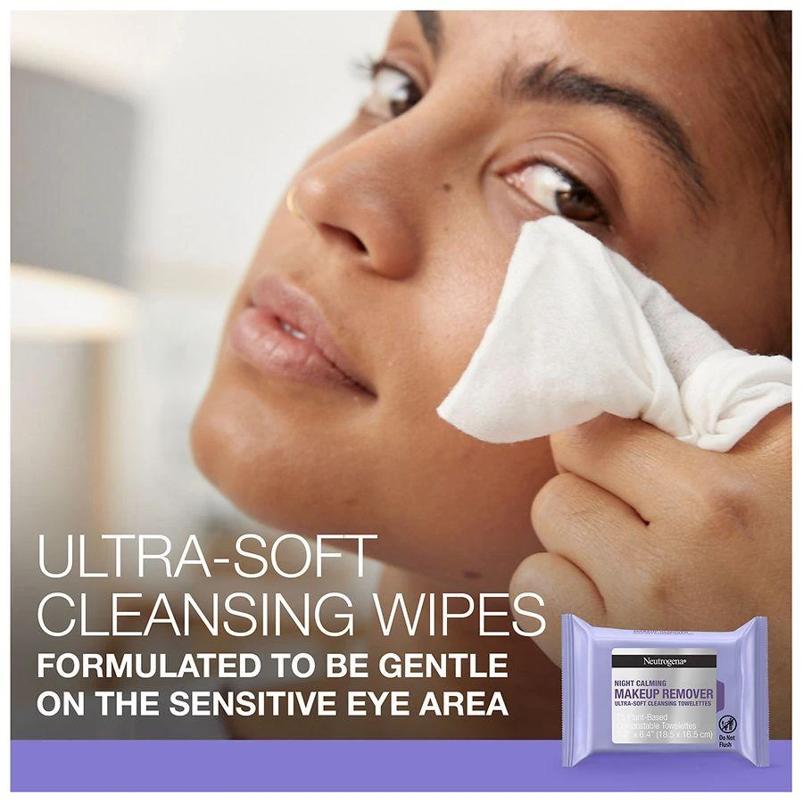 Neutrogena Night Calming Facial Cleansing Wipes Unspecified 10