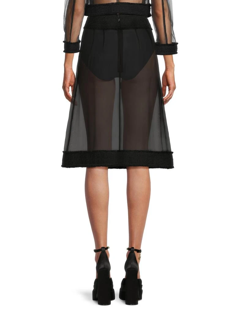 Dolce 
Gabbana ​Sheer Midi-Skirt 3