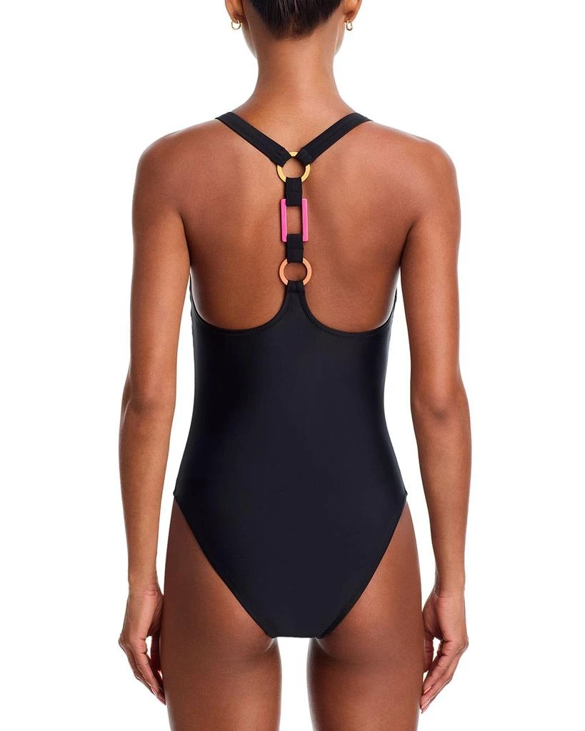 Solid 
Striped The Odette One Piece Swimsuit 2