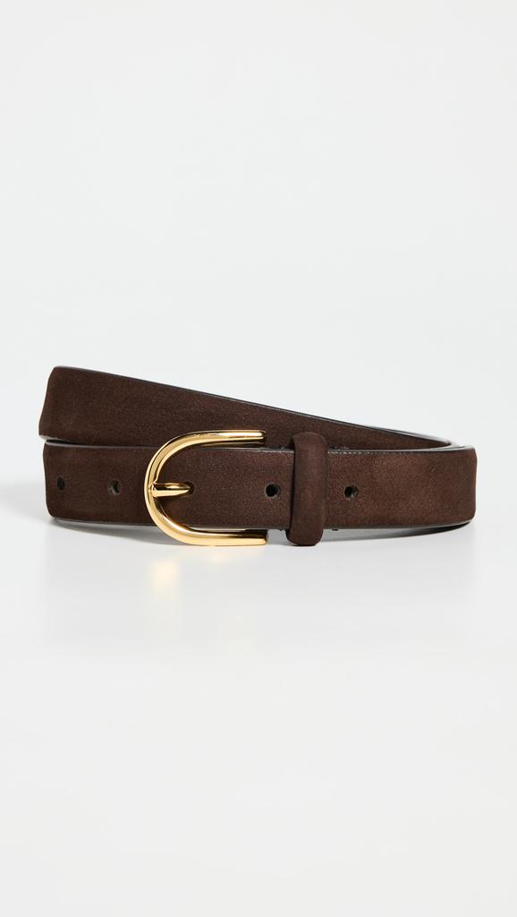 Andersons Narrow Nubuck Semi-Formal Belt