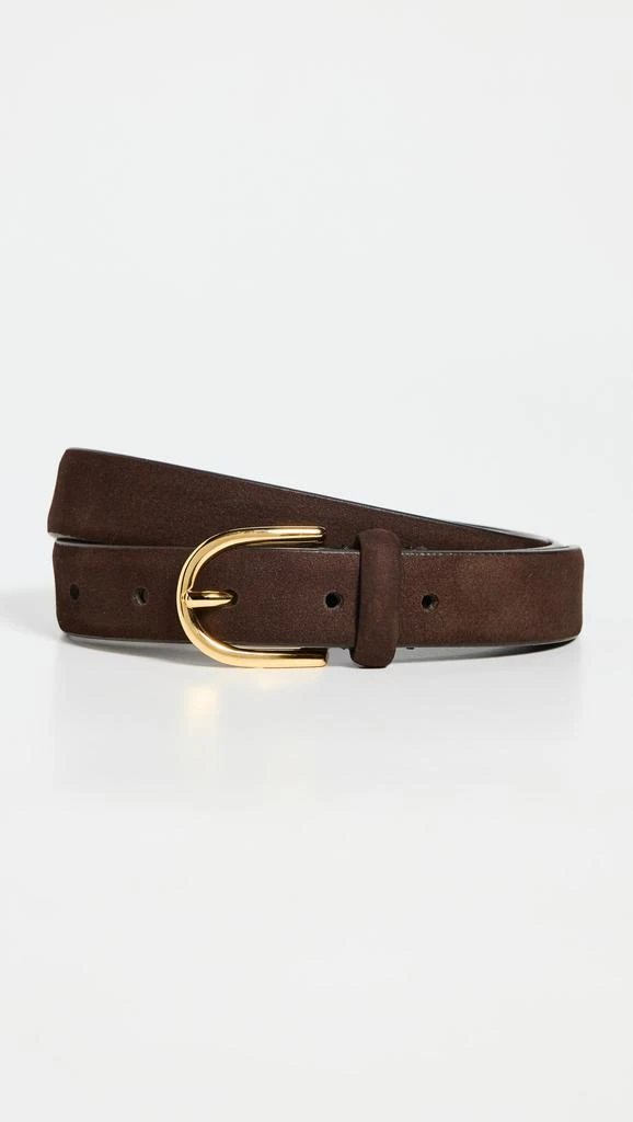 Andersons Narrow Nubuck Semi-Formal Belt 1