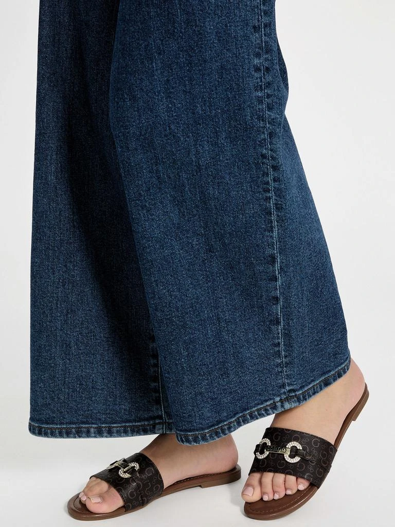 Guess Factory Lamera Logo Slide Sandals 10
