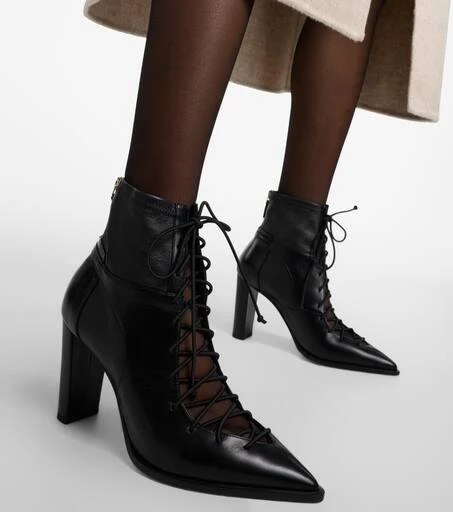 Malone Souliers Monty 85 leather lace-up boots 4