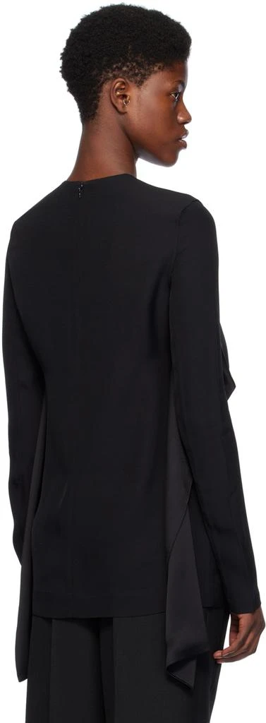 Totême Black Layered Blouse 3